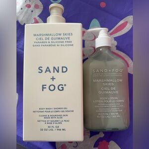 SAND + FOG Marshmallow Skies Body Wash & Lotion